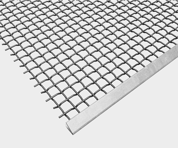 Flat Top Square Weave Wire Mesh