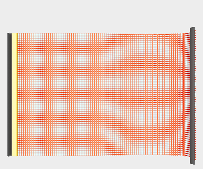 square polyurethane screen mesh