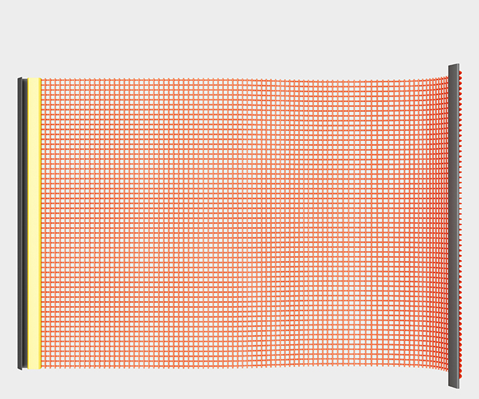 square polyurethane screen mesh